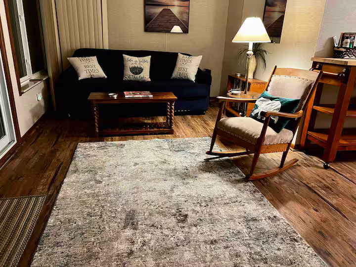 Black Lake cottage interior